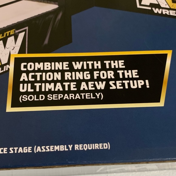 All Elite AEW Wrestling Unrivaled Collection Pop Up Entrance Stage-NIB - Picture 7 of 7